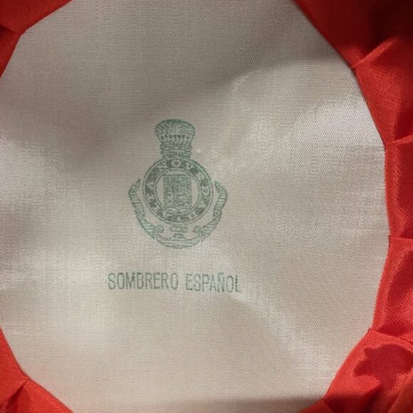 Marca Escojida BlackAuthentic Handcrafted Bolero Spanish Adult Size 7 Medium Hat - Picture 2 of 4